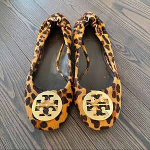 Tory Burch Leopard Flats